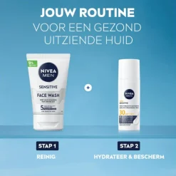 Heren NIVEA MEN Sensitive Triple Protect Moisturizer SPF30 50 ML