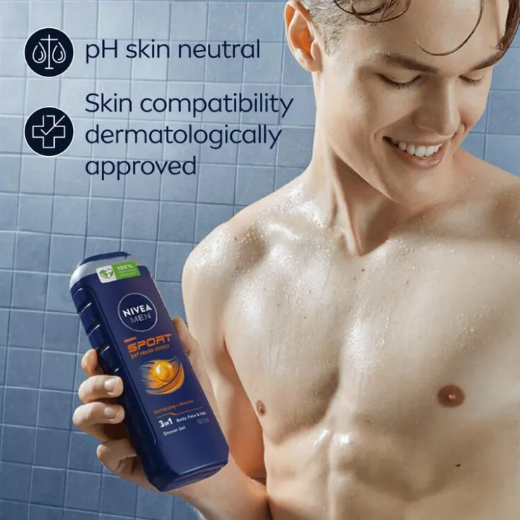 NIVEA MEN Sport 3-in-1 Douchegel 250 ML