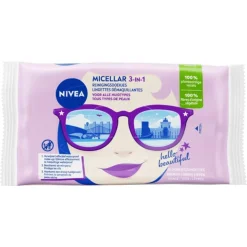 NIVEA MicellAIR Skin Breathe Reinigingsdoekjes 25 stuks