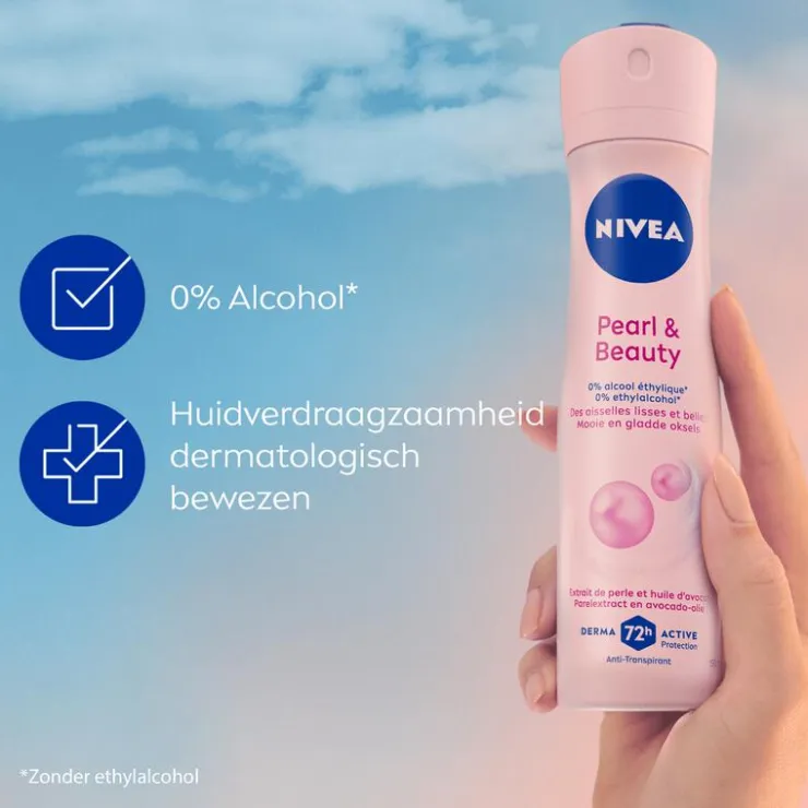 NIVEA Pearl & Beauty Deodorant Spray 150 ML
