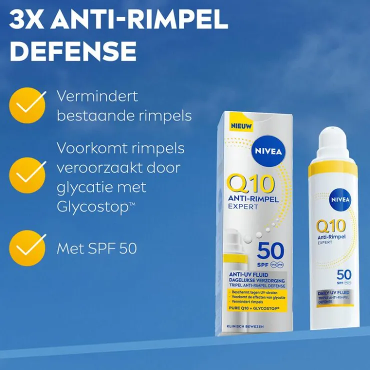 NIVEA Q10 Expert Daily Anti-UV Fluid SPF 50 40 ML