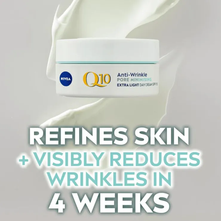 NIVEA Q10 Power Anti-Rimpel Dagcrème Gem/Vet Huid SPF15 50 ML