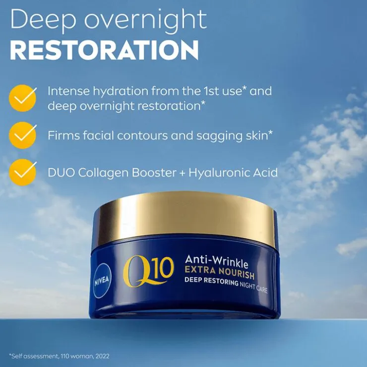 NIVEA Q10 Power Extra Voedend Nachtcrème 50 ML