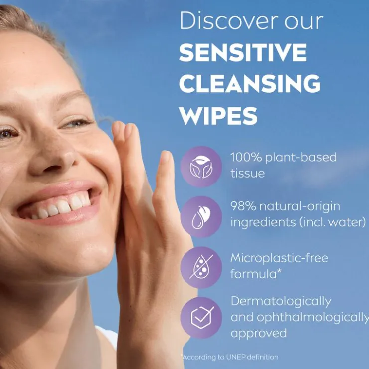 NIVEA Sensitive Reinigingsdoekjes 25 stuks