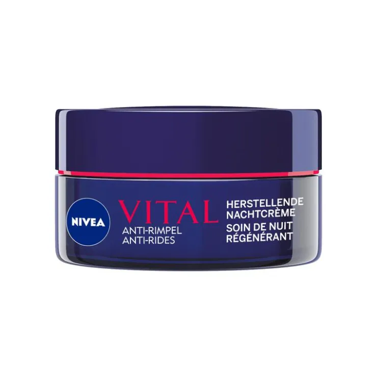 NIVEA Vital Herstellende Nachtcrème Oudere Huid 50 ML