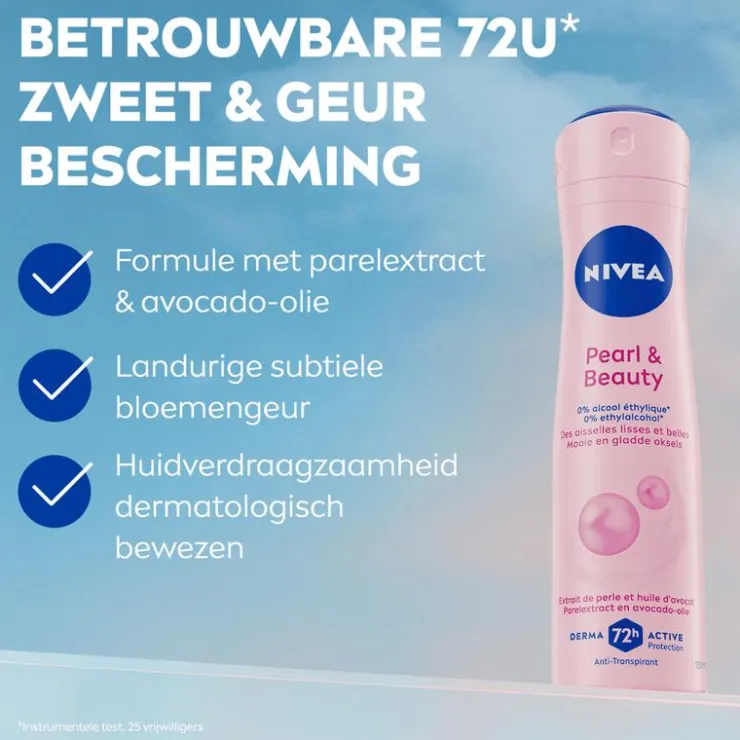 NIVEA Pearl&Beauty Anti-Transpirant Deodorant Spray 35 ML