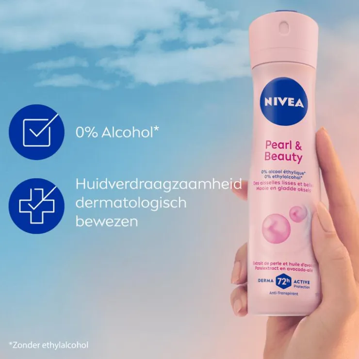 NIVEA Pearl&Beauty Anti-Transpirant Deodorant Spray 35 ML