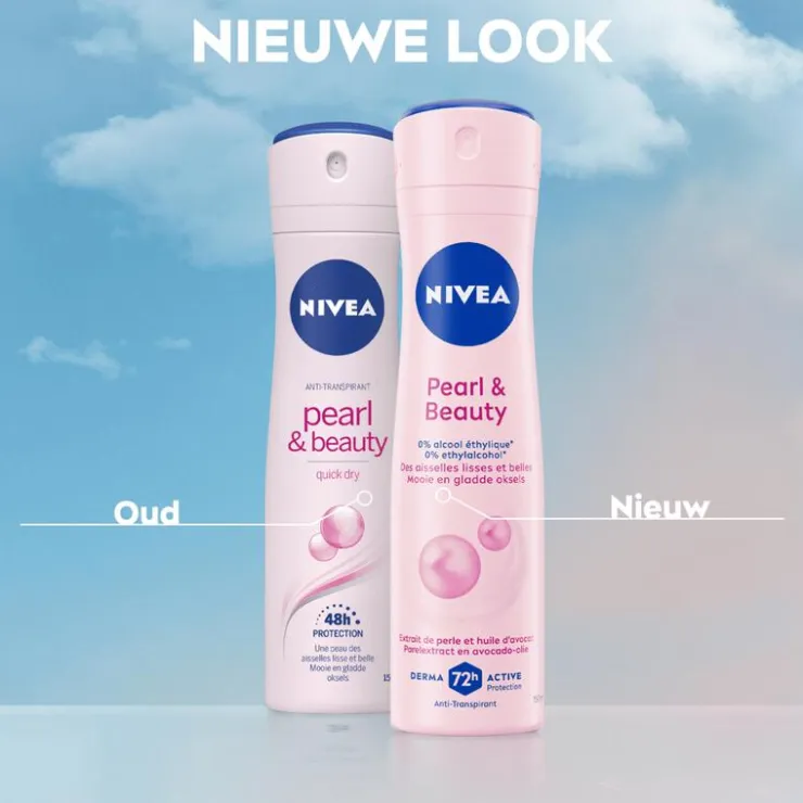 NIVEA Pearl&Beauty Anti-Transpirant Deodorant Spray 35 ML