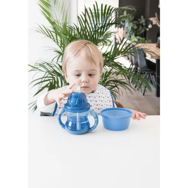 Nûby NUBY FLIP-IT ANTILEKBEKER HANDVATTEN 12 MAANDEN 240 ML