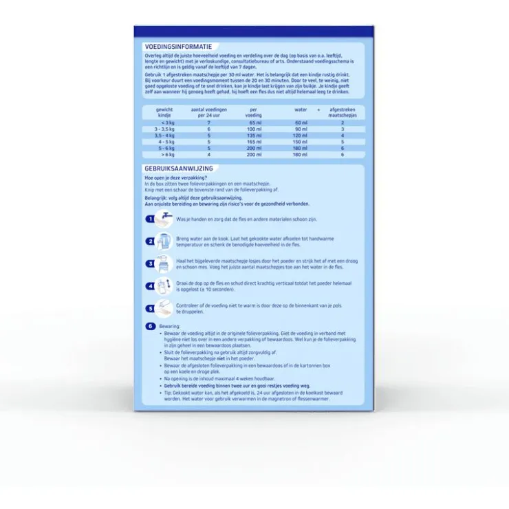 Nutrilon 1 Volledige Zuigelingenvoeding Baby 0-6 Maanden 1200 gram