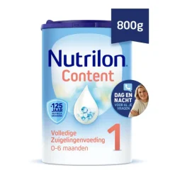 Nutrilon Content 1 Volledige Zuigelingenvoeding Baby 0-6 Maanden 800 gram