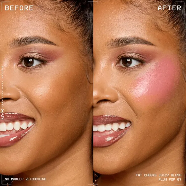 NYX Professional Makeup NYX Fat Cheeks Blush Bouncin Berry