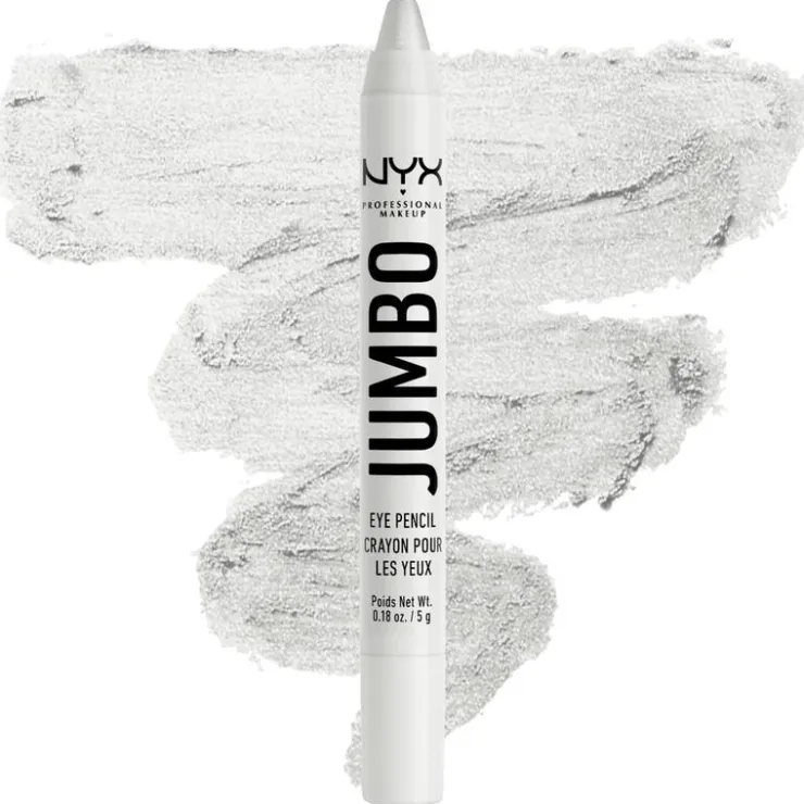 NYX Professional Makeup Jumbo Oogpotlood Zilver 5 GR