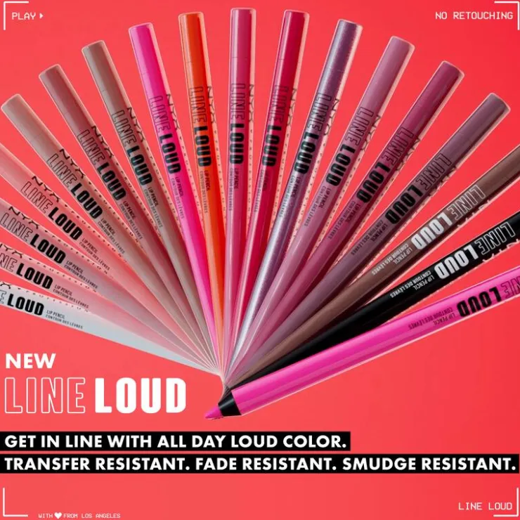 NYX Professional Makeup Line Loud Lip Liner 06
