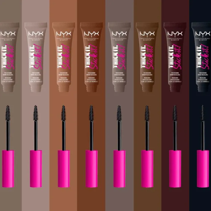 NYX Professional Makeup Thick It. Stick It! Wenkbrauwmascara 5 Cool Ash Brown