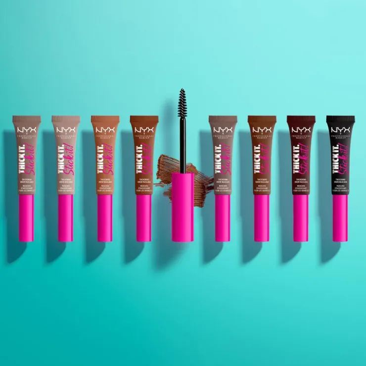 NYX Professional Makeup Thick It. Stick It! Wenkbrauwmascara 6 Brunette