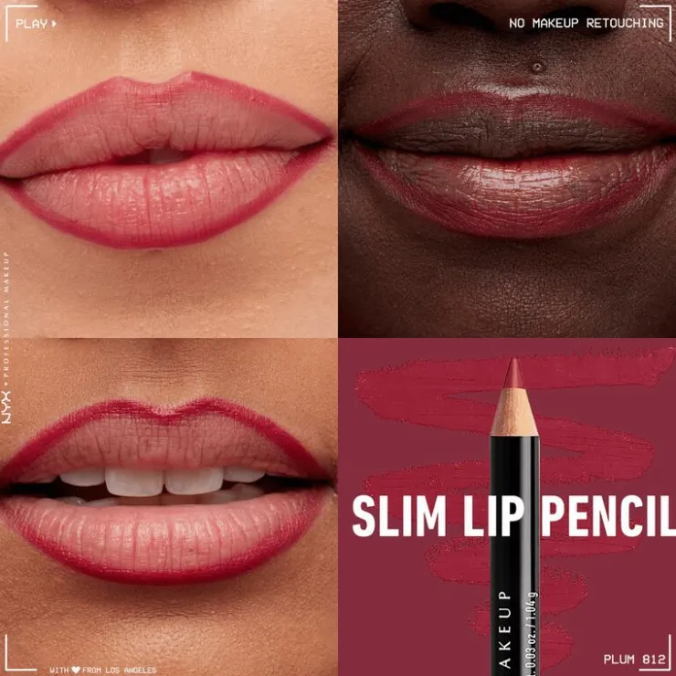 NYX Professional Makeup NYX Slim Lip Pencil - Plum