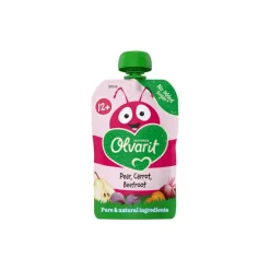 Olvarit Knijpfruit Peer Wortel Rode Biet