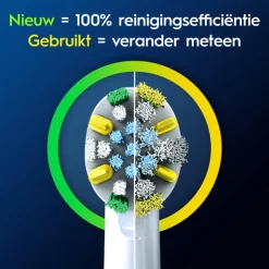 Oral-B Floss Action Opzetborstels Wit - 4 Stuks
