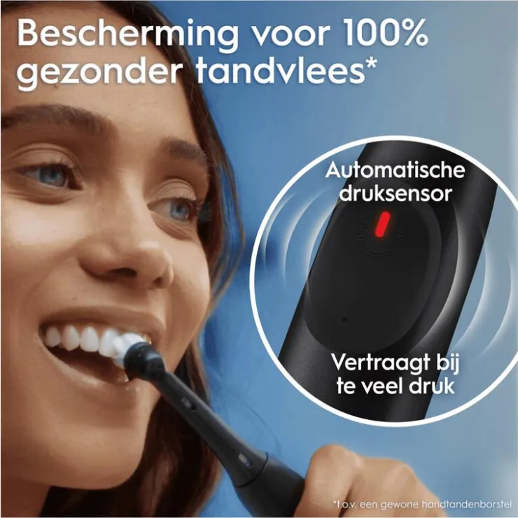 Oral-B iO 2 Duo Zwart & Roze 2 Elektrische Tandenborstels