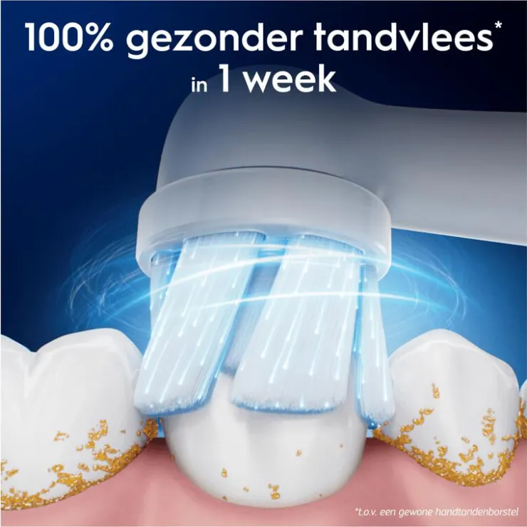 Oral-B iO Gentle Care Opzetborstels Wit 4 Stuks