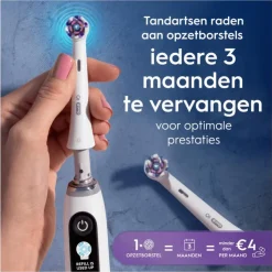 Oral-B iO Radiant White Opzetborstels Wit 2 Stuks