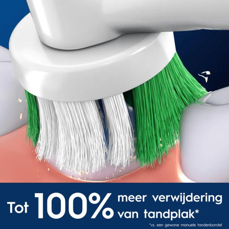 Oral-B Precision Clean Opzetborstels Wit - 10 Stuks