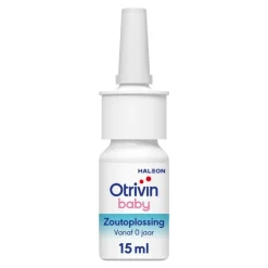 Otrivin Baby Zoutoplossing Neusspray bij een Verstopte Neus 15 ML