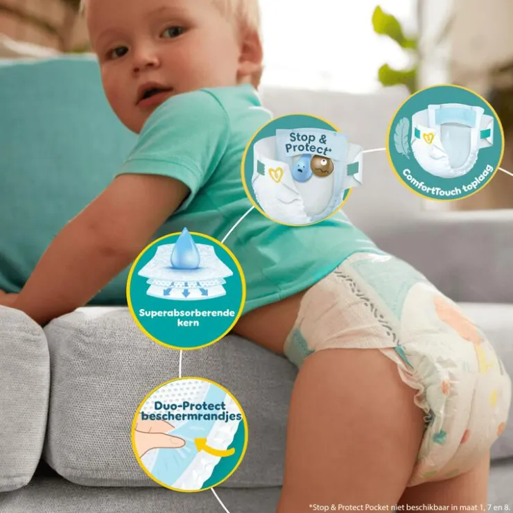 Pampers Baby Dry Luiers Maat 5 11-16 KG 19 Stuks