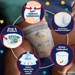 Pampers Baby Dry Night Pants XXL Pack Luierbroekjes Maat 4 9-15 KG 96 Stuks