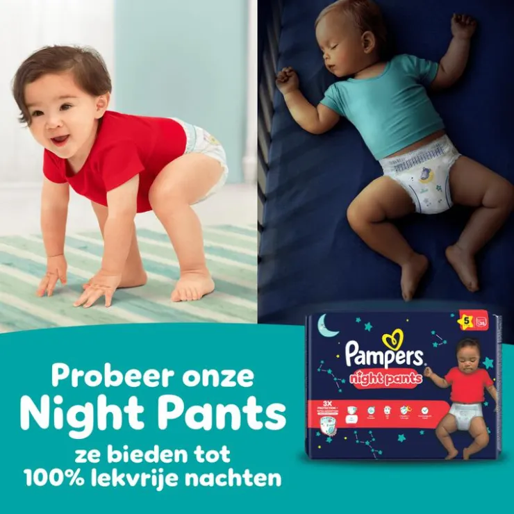 Pampers Baby Dry Pants XXL Pack Luierbroekjes Maat 7 15+ KG 72 Stuks