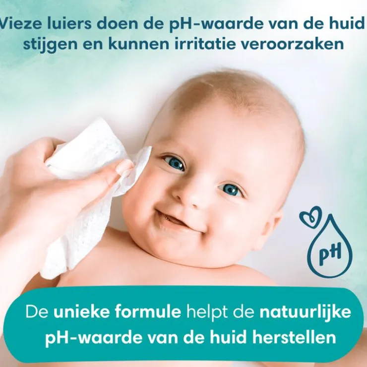 Pampers Harmonie Aqua Billendoekjes 15x48 Stuks