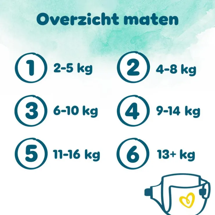 Pampers Harmonie XXL Pack Luiers Maat 5 11-16 KG 82 Stuks