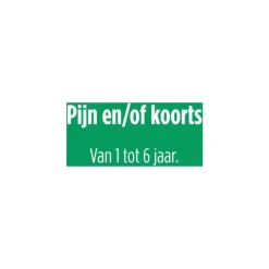 Panadol Junior Zetpillen 250 mg Paracetamol voor kinderen van 1 tot 6 jaar 10 stuks