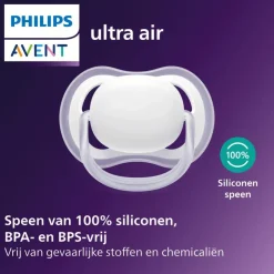 Philips Avent Fopspeen Ultra Air Day 0-6M Double Pack - SCF087/02