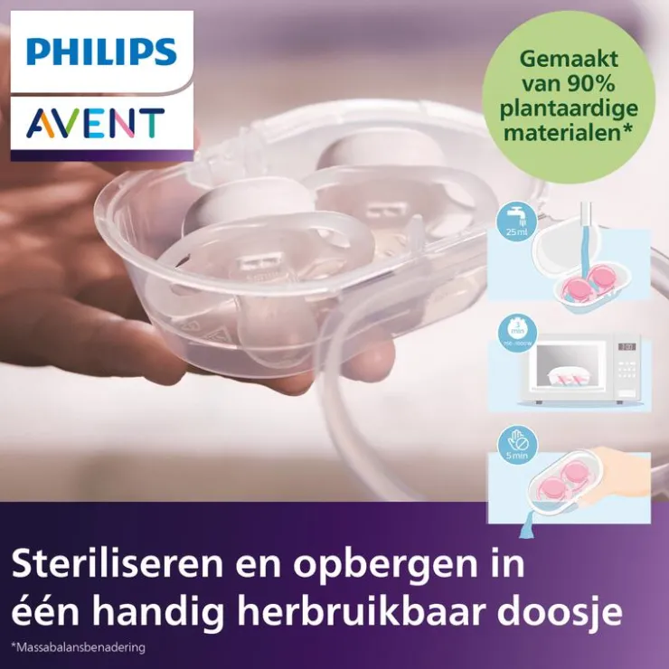Philips Avent Fopspeen Ultra Air Day 6-18M Double Pack - SCF087/11