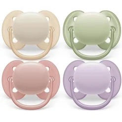 Philips Avent Fopspeen Ultra Soft 0-6M Double Pack, mixed - SCF091/39