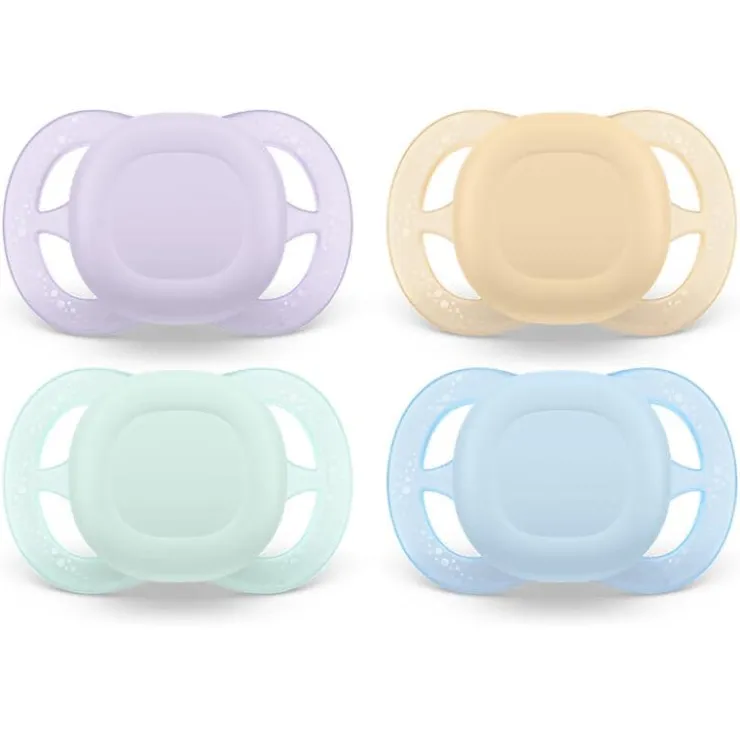 Philips Avent Fopspeen Ultra Start 0-2 M Double Pack Day 2 pack - mixed - SCF075/15