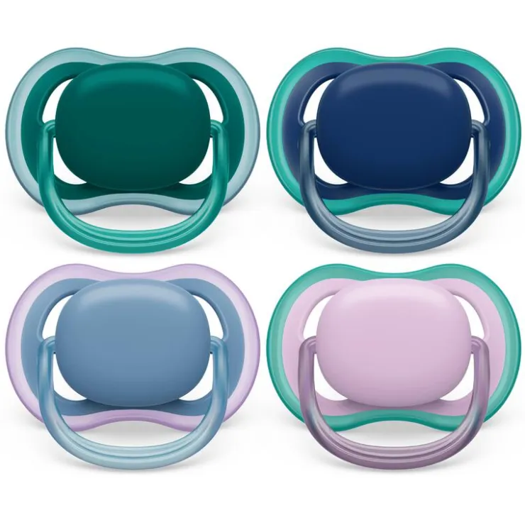Philips Avent Fopspeen Ultra Air Day 6-18M Double Pack, mixed - SCF087/14