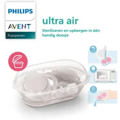Philips Avent Fopspeen Ultra Air Day 6-18M Double Pack, mixed - SCF087/14