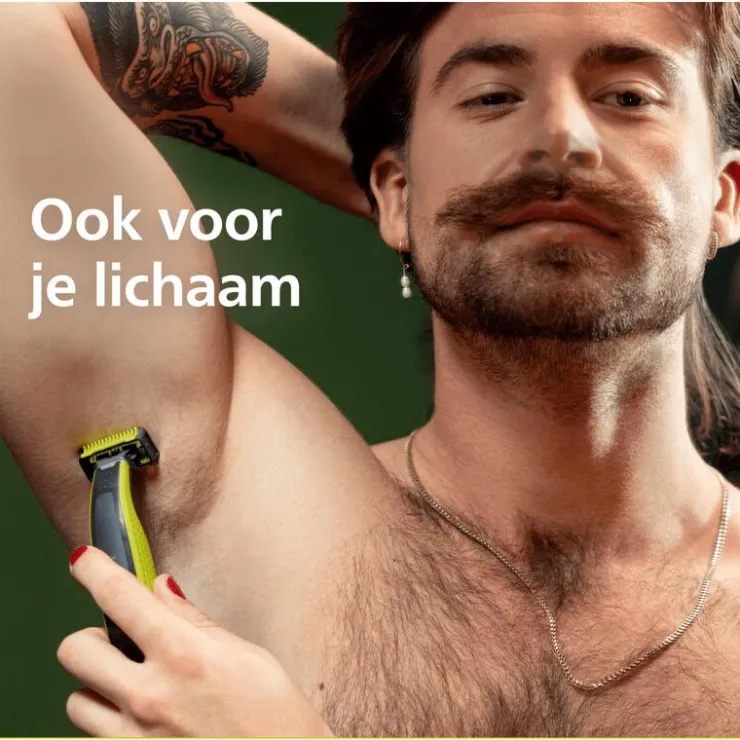 Heren Philips OneBlade 360 Face + Body - QP2834/23