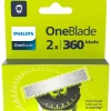 Heren Philips OneBlade 360 QP420/50 Navulmesjes 2 stuks