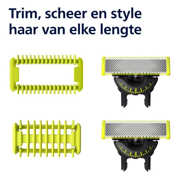 Heren Philips OneBlade 360 Vervangmesjes + Body kit - QP624/50