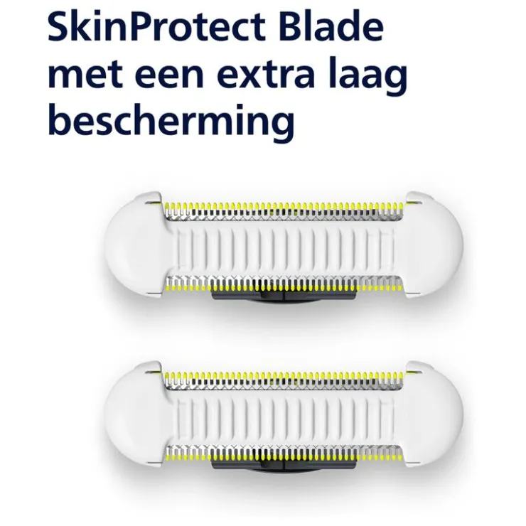 Heren Philips OneBlade Intimate Male SkinProtect Vervangmesjes - QP229/50
