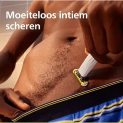 Heren Philips OneBlade Intimate Male SkinProtect Vervangmesjes - QP229/50