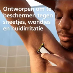 Heren Philips OneBlade Intimate Male SkinProtect Vervangmesjes - QP229/50