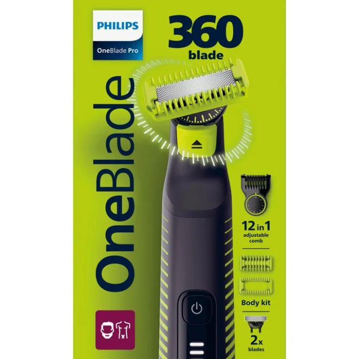 Heren Philips OneBlade Pro 360 Face + Body - QP6507/23