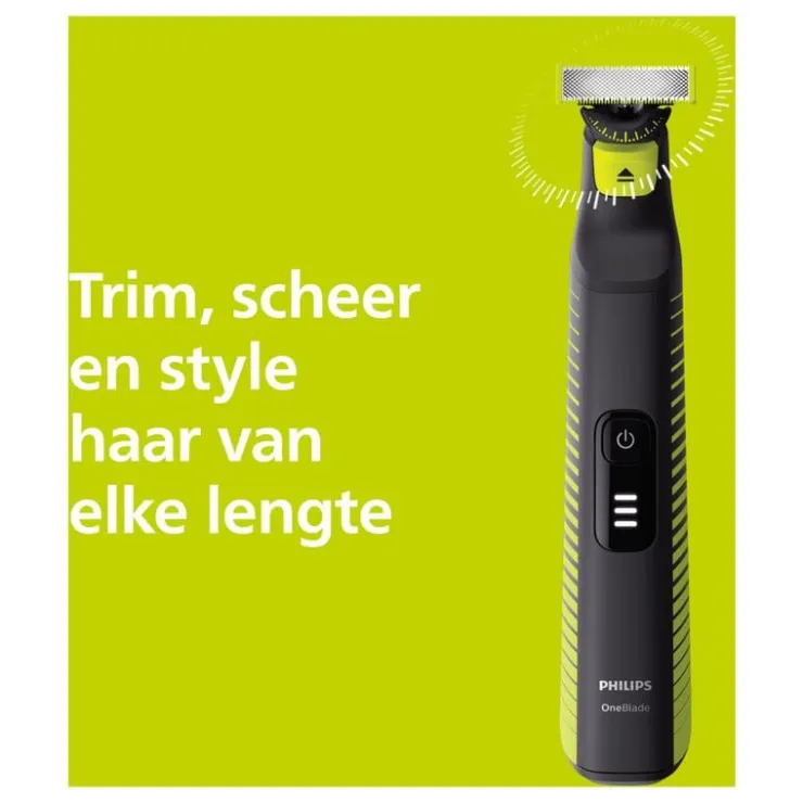 Heren Philips OneBlade Pro 360 Face + Body - QP6507/23