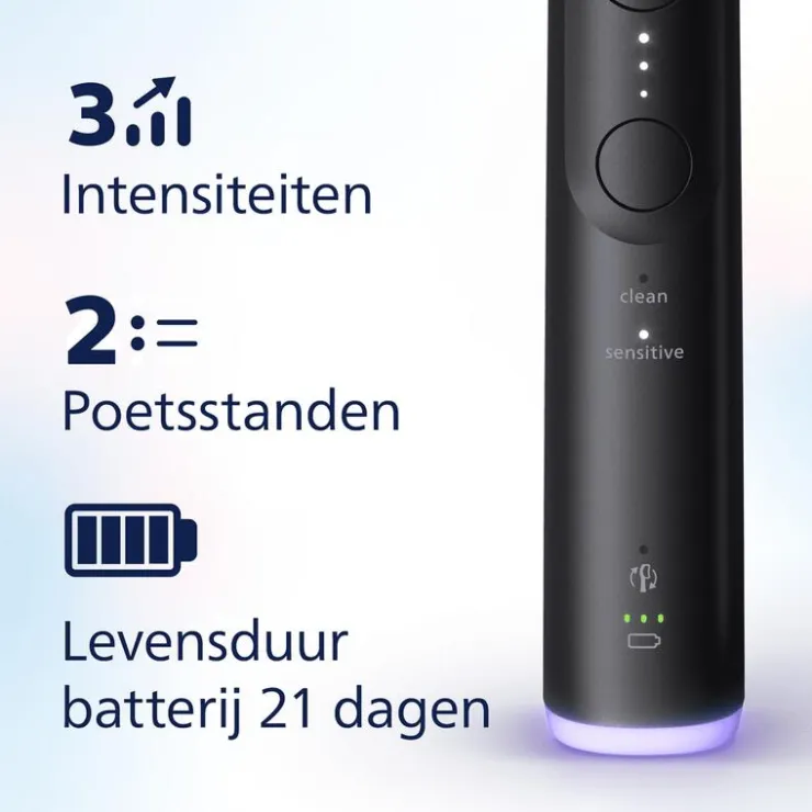 Philips Sonicare Elektronische Tandenborstel 6100 Series Zwart HX7401/01