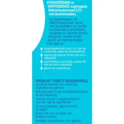 Prevalin Direct Oogdruppels bij Hooikoorts 10 ML